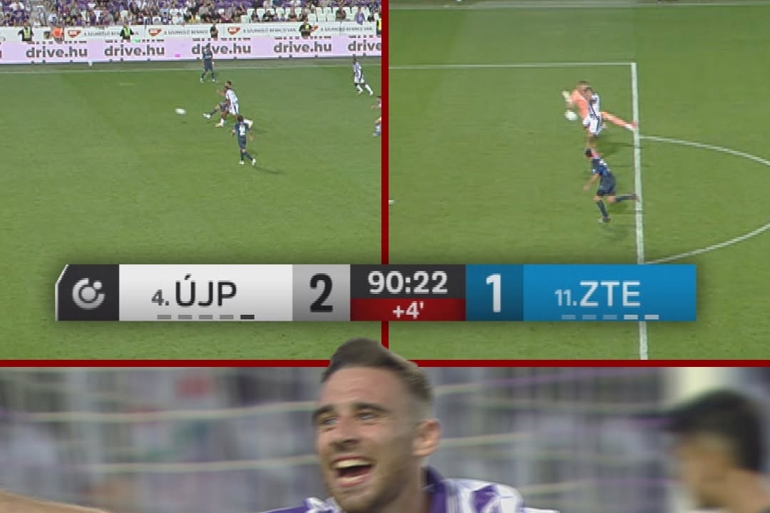 Matko's Late Strike Seals Ujpest's Comeback Over Zalaegerszegi