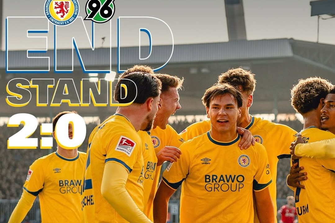 Eintracht Braunschweig Outplays Hannover 96 in 2-0 Home Victory