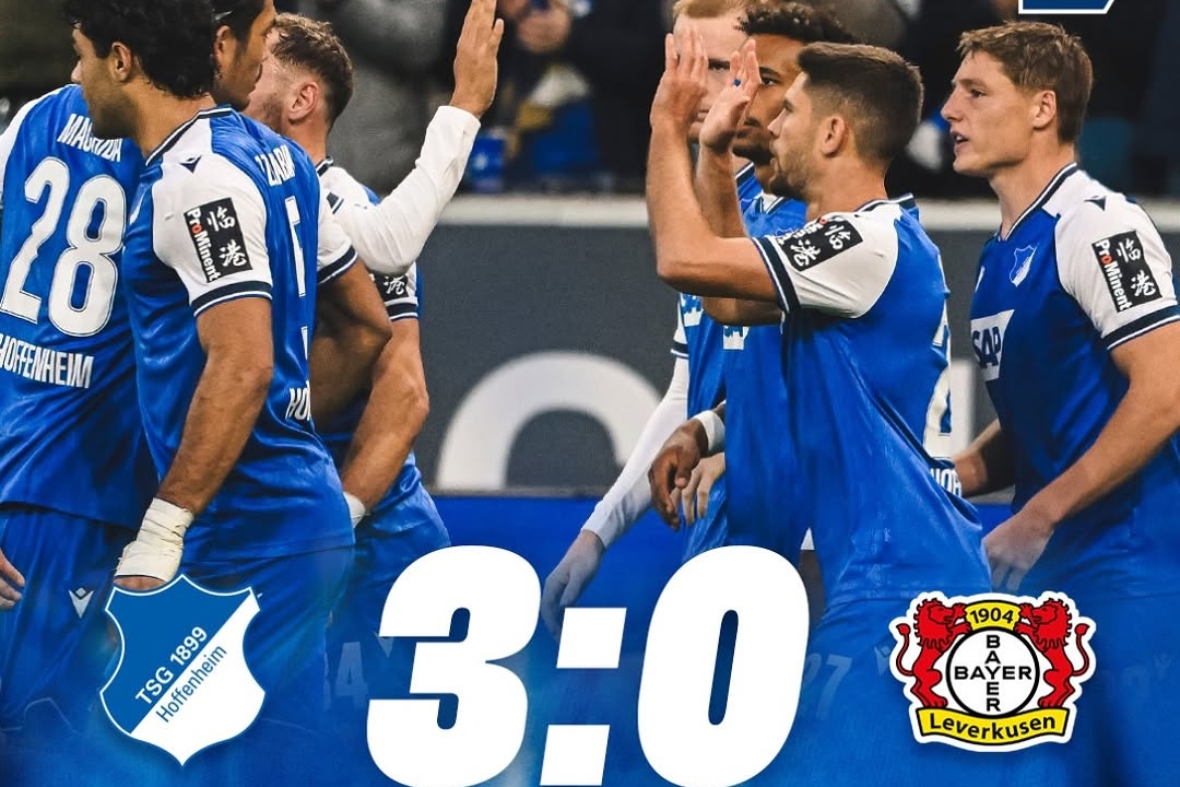 Hoffenheim Stun Leverkusen 3-0 with Kramarić's Penalty and Red Card Drama