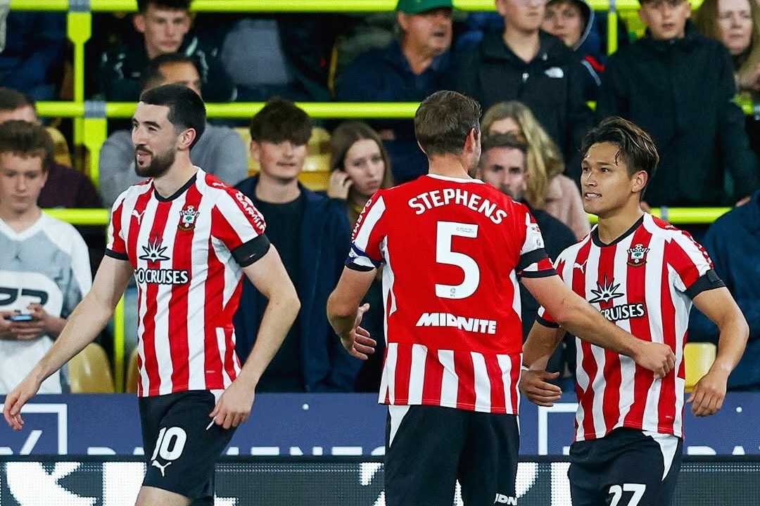 Matsuki's Strike Lifts Southampton Past Norwich in Tight Contest