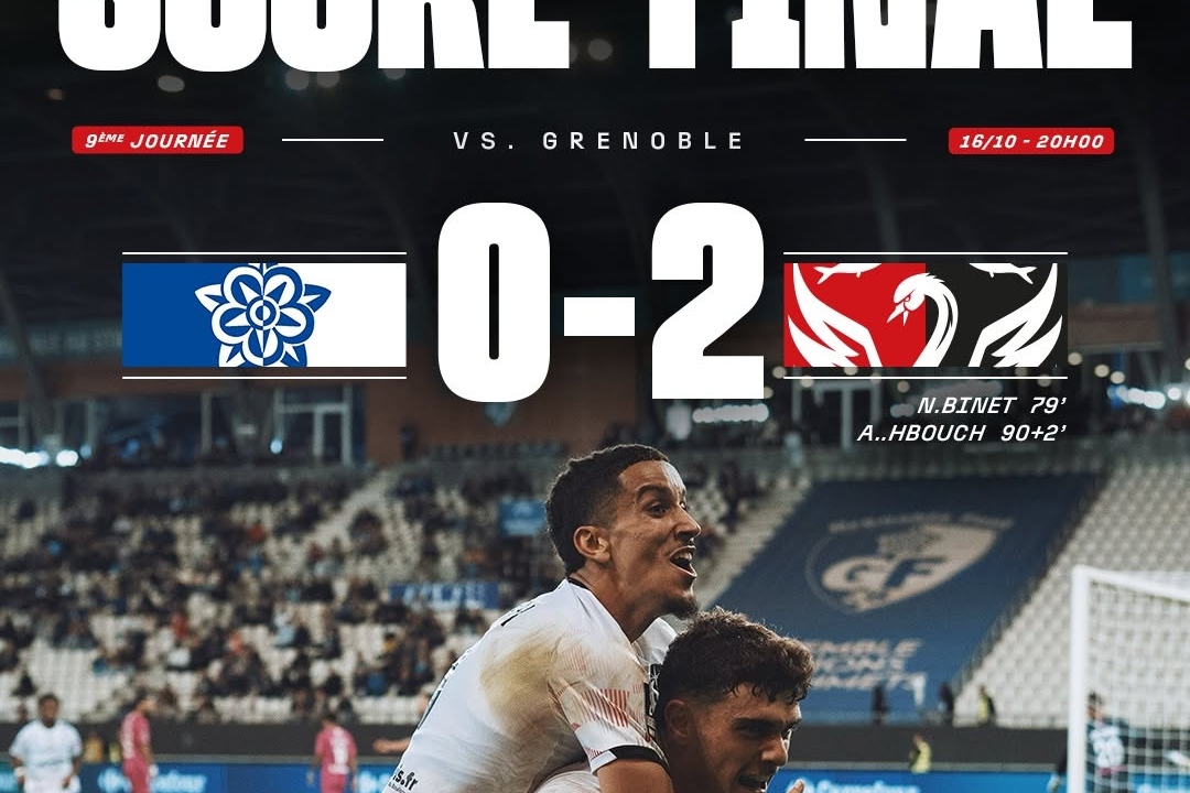 Boulogne Overcomes Grenoble with Late Spark in Ligue 2